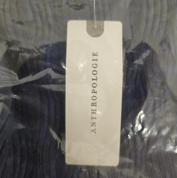Hutch Anthropologie Sleeveless Drop Waist Square Neck Romper in Blue Motif NWT - Picture 16 of 16